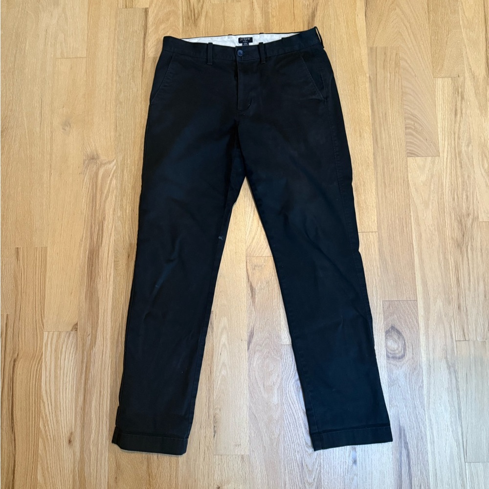 J. Crew Black Chino Pants